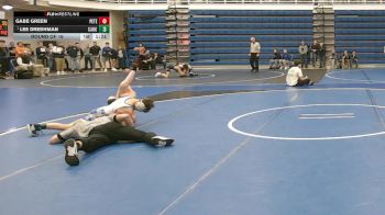 107 lbs Round Of 16 - Gabe Green, Peters Township vs Lee Dreshman, Canon-McMillan