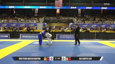 Dax Sawyer Looi vs João Pedro Macedo Martins 2026 Pan Kids Jiu-Jitsu IBJJF Championship