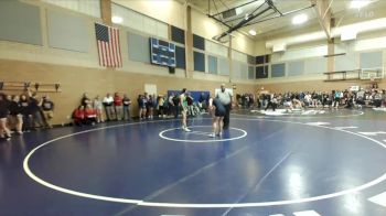 130lbs Champ. Round 2 - Ruby Tracer, Rogers (Puyallup) (Girls) vs Charlie Hall, Rainier (Girls)