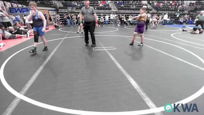 131 lbs Rr Rnd 5 - Kaiden Shadden, Bristow Youth Wrestling vs Balen Hilgenberg, Standfast