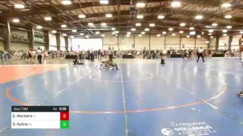 132 lbs Consi Of 32 #2 - Edmir Monteiro, RI vs Sam Kuhns, PA