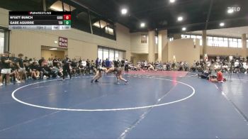 132 lbs Quarters & 3rd Wb (32 Team) - Wyatt Bunch, Guerilla WC vs Gabe Aguirre, Team Shutt Weston