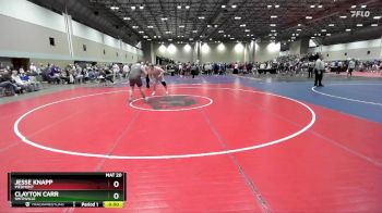 285B Champ. Round 1 - Clayton Carr, Smithville vs Jesse Knapp, PIEDMONT