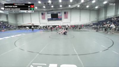 184 lbs Cons. Round 3 - Eamon Callaghan, Ithaca vs Matthew Klein, Rensselaer Polytechnic Institute