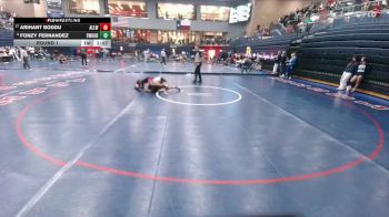 126 lbs Round 1 - Fonzy Fernandez, El Paso Eastwood vs Arihant Boddu, Allen White