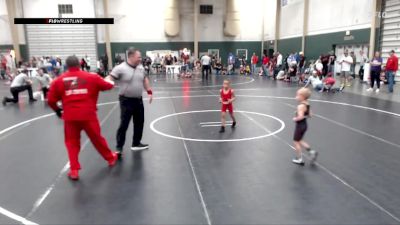 40 lbs Quarterfinal - Kaysen Grant, Torrington Wrestling Club vs Trequez Carter, Ready RP Nationals