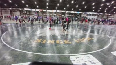 124 lbs Champ. Round 1 - Saraval McGregor, Kelly Walsh High School vs Kendalyn Pesch, Douglas