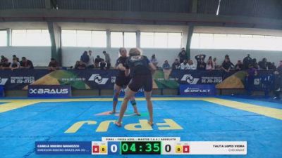 TALITA LOPES VIEIRA vs CAMILA RIBEIRO MANIEZZO 2026 FPJJ Circuito Paulista NO GI Etapa 3