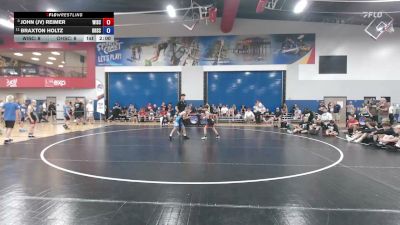 75 lbs John (JV) Reimer, Wisconsin vs Braxton Holtz, Ohio Scarlet