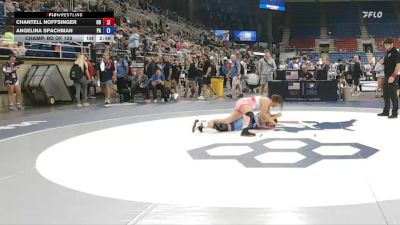 145 lbs Champ. Rd Of 128 - Chantell Noffsinger, OR vs Angelina Spachman, PA