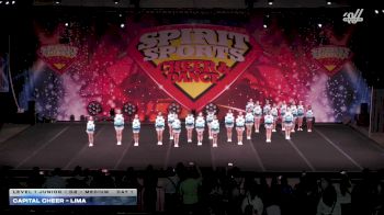 Capital Cheer - Lima [2026 L1 Junior - D2 - Medium Day 1] 2026 Spirit Sports Myrtle Beach Nationals
