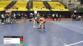 120 lbs Consolation - Noah Pearson, Unattached 57 vs Brannon Wilson, Unattached 96