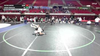 120 lbs Round 5 - 1st, 3rd, 5th, And 7th - Victor Matos, Conroe Woodlands College Park vs Logan Sieracki, Southlake Carroll