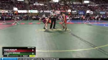 Champ. Round 1 - David Schulze, Plains/Hot Springs vs Sheldon Serrano, Roundup