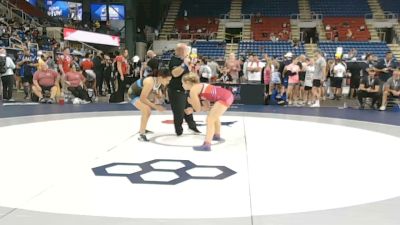 135 lbs Cons. Rd Of 16 - Savannah Bratten, Missouri vs Aurora Hiebert, Washington