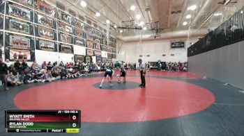 139-145 A Round 1 - Wyatt Smith, Ralston Valley vs Rylan Dodd, Rock Canyon