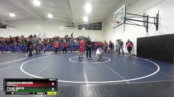 150 lbs Cons. Round 3 - Jonathan Brewer, Chowchilla vs Tyler Bryce, Dos Pueblos