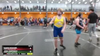 Champ. Round 1 - Kason McDaniel, Cobra Wrestling Club vs John Chapman Ii, Swamp Rabbit Wrestling
