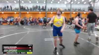 Champ. Round 1 - Kason McDaniel, Cobra Wrestling Club vs John Chapman Ii, Swamp Rabbit Wrestling