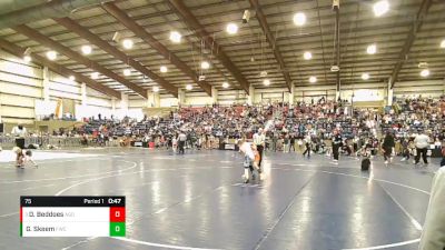 75 lbs Cons. Round 2 - Duke Beddoes, Agoge/Atlas vs Grayson Skeem, Fremont Wrestling Club