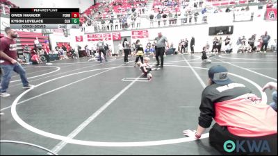 46 lbs Quarterfinal - Gavino Camarillo, Clinton Youth Wrestling vs Tanner Birch, Tecumseh Youth Wrestling