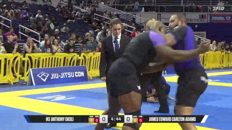 James Edward Carlton Adams vs Ike Anthony Okoli 2025 Pan IBJJF Jiu-Jitsu No-Gi Championship