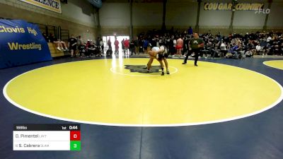 168 lbs Consi Of 32 #2 - Dawsen Pimentel, Layton (UT) vs Santiago Cabrera, SLAM Academy (NV)