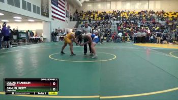 190 lbs Cons. Round 2 - Samuel Petit, CHIPPEWA vs Julian Franklin, WOOSTER