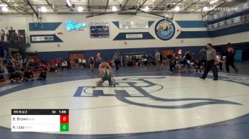 113 lbs Prelims - Braxton Brown, Allen vs Andy Lipp, Staley