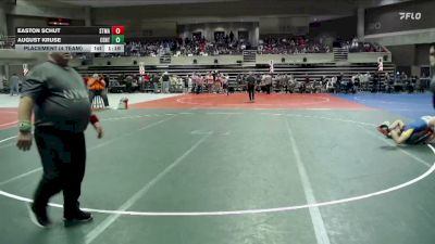 85 lbs Placement (4 Team) - Easton Schut, STMA (St. Michael/Albertville) vs August Kruse, Centennial