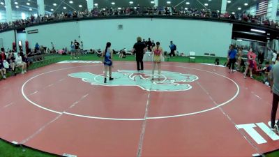 100 lbs Bella Manno, New Jersey vs Paola Alvarez, Alabama