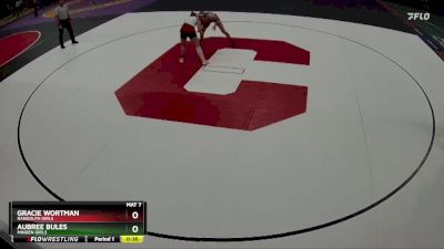 Cons. Round 2 - Gracie Wortman, Randolph Girls vs Aubree Bules, Minden Girls