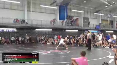 145 lbs Round 1 (16 Team) - Omega Smith, Piedmont WC vs Christian Rector, Assassins Pink