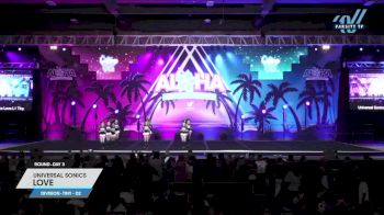 Universal Sonics - Love [2023 L1 Tiny - D2 Day 3] 2023 Aloha Grand Nationals