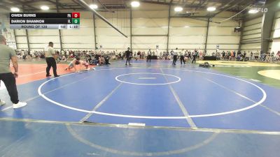 138 lbs Round Of 128 - Owen Burns, PA vs Darion Shannon, FL