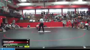 170 lbs Semis & 1st Wb (8 Team) - Caleb Turner, Morgan County vs JORDAN ABERNATHY, North Murray