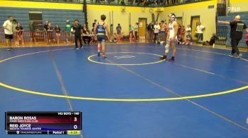 149 lbs Round 3 - Baron Rosas, Maize Wrestling Club vs Reid Joyce, Wichita Training Center