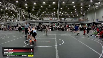 92 lbs Round 2 (4 Team) - Jax Garcia, Iron Horse vs Ryan Davis, Warhawks