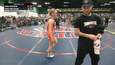 118 lbs Round Of 16 - Taina McGowan, NJ vs Kara-lynn Dover, GA