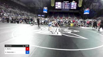 145 lbs Rnd Of 64 - Caden Bellis, New York vs Sebastian Melendez, Georgia