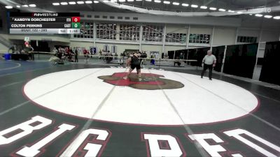 285 lbs Champ. Round 1 - Kamdyn Dorchester, Ithaca vs Colton Perkins, Castleton