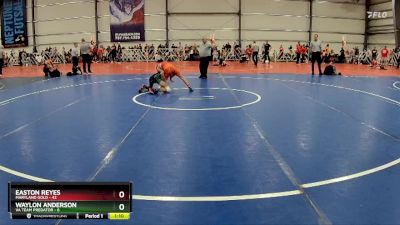 115 lbs Rd# 4- 2:00pm Friday Final Pool - Waylon Anderson, VA Team Predator vs Easton Reyes, Maryland GOLD