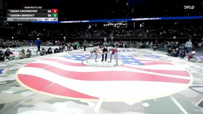 3rd Place Match - Isaiah Crownover, Bon Homme/Avon vs Legend Benedict, Winner