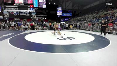190 lbs Champ. Rd Of 64 - Seer Godwise, IN vs Jaxon Hamilton, AZ