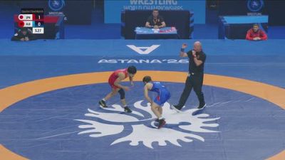 61 kg 1/4 Final - Toshihiro Hasegawa, Japan vs Zelimkhan Abakarov, Albania