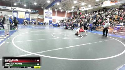 144 lbs Cons. Round 4 - Daniel Lantz, Regis Jesuit vs Gianluca Munoz, Bishop Amat