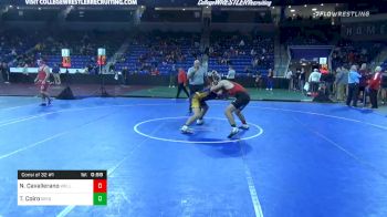 182 lbs Consolation - Nicholas Cavallerano, Wellesley vs Tyler Coiro, Simsbury