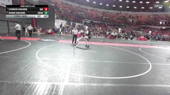 69 lbs Cons. Semi - Hawk Nolden, Pardeeville Boys Club Youth Wrestling vs Lyndon Holden, Badger Youth Wrestling