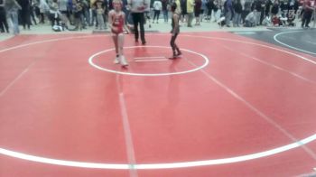 77 lbs Semifinal - Lucas Slocum, Stout Wr Ac vs Adriana Ragona, Matpac WC