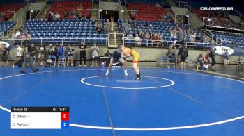 160 lbs Rnd Of 32 - Colton Oliver, Virginia vs Cannon Potts, Oregon